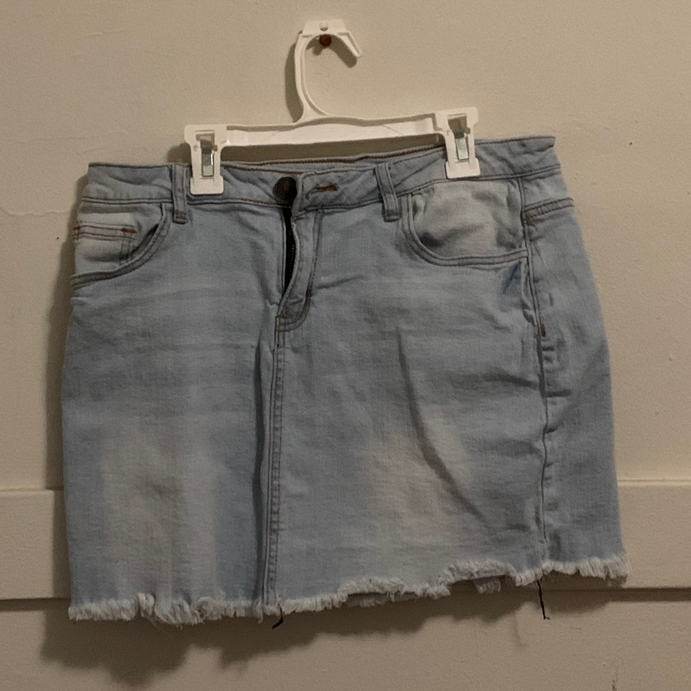 Rue 21 Light Wash Denim Skirt
